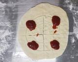 唐揚げ入りのリースピザ作り方5写真