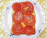 簡単！絶品トマトトースト♪作り方3写真