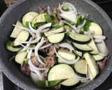 牛バラ肉と夏野菜のミートソースグラタン作り方4写真