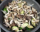 牛バラ肉と夏野菜のミートソースグラタン作り方5写真