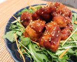 辛すぎずクセになる味♪ヤンニョムチキン☆作り方7写真