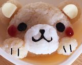 ＊キャラ弁＊可愛い ひょっこりくまさん♡作り方6写真