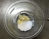 抹茶と小豆のマーブルパウンドケーキ作り方2写真