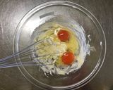 抹茶と小豆のマーブルパウンドケーキ作り方3写真