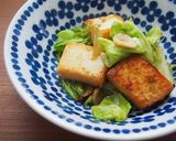 厚揚げ・キャベツの味噌ダレ炒め♪作り方7写真