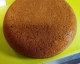 混ぜるだけ☆炊飯器deパンケーキ（青汁）作り方4写真