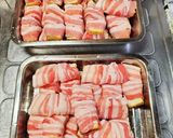 もっちり絹厚揚げとチーズの豚しそ巻き作り方7写真