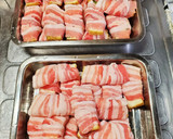 もっちり絹厚揚げとチーズの豚しそ巻き作り方7写真