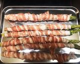 スチームグリルでアスパラの肉巻き作り方2写真