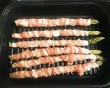 スチームグリルでアスパラの肉巻き作り方4写真
