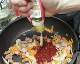 【1食366円】激うま! ナポリタン作り方9写真