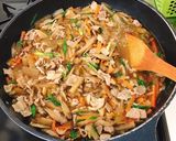 豚のきんぴら丼作り方4写真