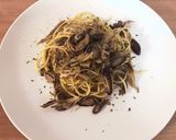 ミックスキノコとアンチョビのパスタ作り方7写真