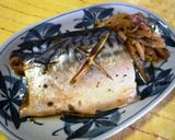 ☆鯖と牛蒡の梅しそ煮☆作り方4写真
