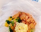 冷や麦や素麺アレンジ☆冷やし麺サラダ作り方4写真