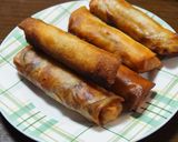 椎茸たけのこキャベツの春巻き作り方5写真