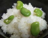 簡単そら豆ご飯～ほんのり塩味が美味しい～作り方4写真