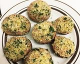 こんがり椎茸のパン粉焼きバター醤油ソース作り方4写真