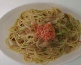 【1食427円】アンチョビ桜えびのパスタ作り方13写真