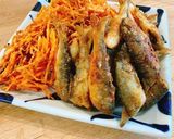 小アジ（小魚）のからあげ作り方7写真