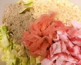 ホットプレートで簡単もんじゃ焼き初心者作り方4写真