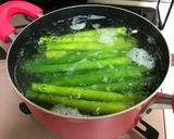 ☆にんにくの茎のペペロン風炒め♪作り方2写真