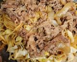 子供大好きガチで肉焼きそば‼️作り方4写真