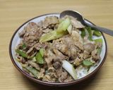 春のねぎ入りしょうが焼き作り方8写真