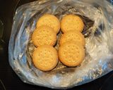 $簡単 マシュマロチーズケーキ$作り方2写真
