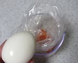 半熟卵のトマトドレッシング漬け作り方4写真