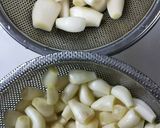 鹿児島県産の大きい【辣韮の酢漬け】作り方3写真