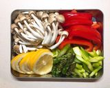 ＊鶏むね肉とアスパラ野菜のレモン炒め＊作り方2写真
