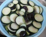なすのウスターソース炒め作り方1写真