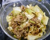 レンジで簡単！回鍋肉(豚こま)作り方4写真