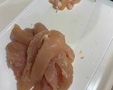 大葉ささみ明太チーズ春巻き~冷凍OK ~作り方1写真
