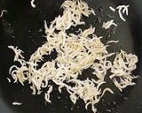 小カブの葉とちりめんじゃこの佃煮作り方2写真
