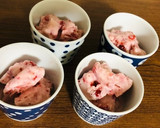 簡単♡牛乳と砂糖だけの苺アイス作り方4写真