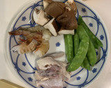 魚のあら入り蒸し器でフルフル茶碗蒸し作り方3写真