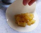トースター＆餃子の皮de時短アップルパイ作り方2写真