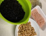 カレー味で食欲増進☆ひじき豆カレー炒め作り方1写真
