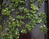 パセリが余ったら❗乾燥パセリ作り方3写真