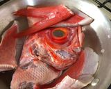 金目鯛の兜煮253kcal作り方2写真
