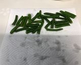 茄子といんげんの甘辛味噌炒め作り方1写真