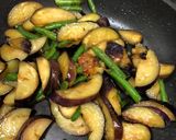 茄子といんげんの甘辛味噌炒め作り方5写真