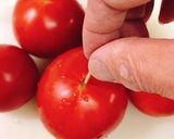 完熟トマトの自家製ポモドーロソース作り方1写真