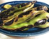 空豆のグリル焼き蒸し作り方3写真