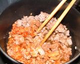 レタスでいろいろ肉味噌入り手巻き寿司作り方2写真
