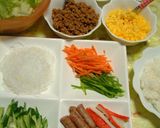 レタスでいろいろ肉味噌入り手巻き寿司作り方4写真