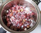 ⅲ果肉ごろごろブドウジャム作り方2写真