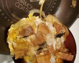 材料4つだけ！ヘルシーお麩の卵とじ丼作り方4写真